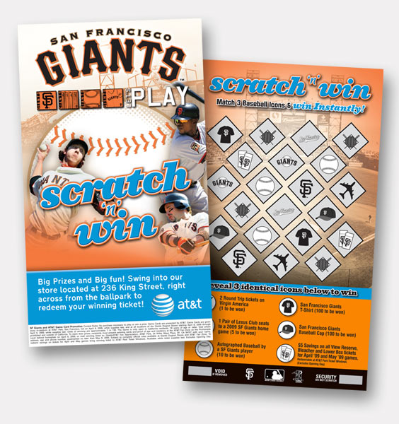 SF Giants Scratchers